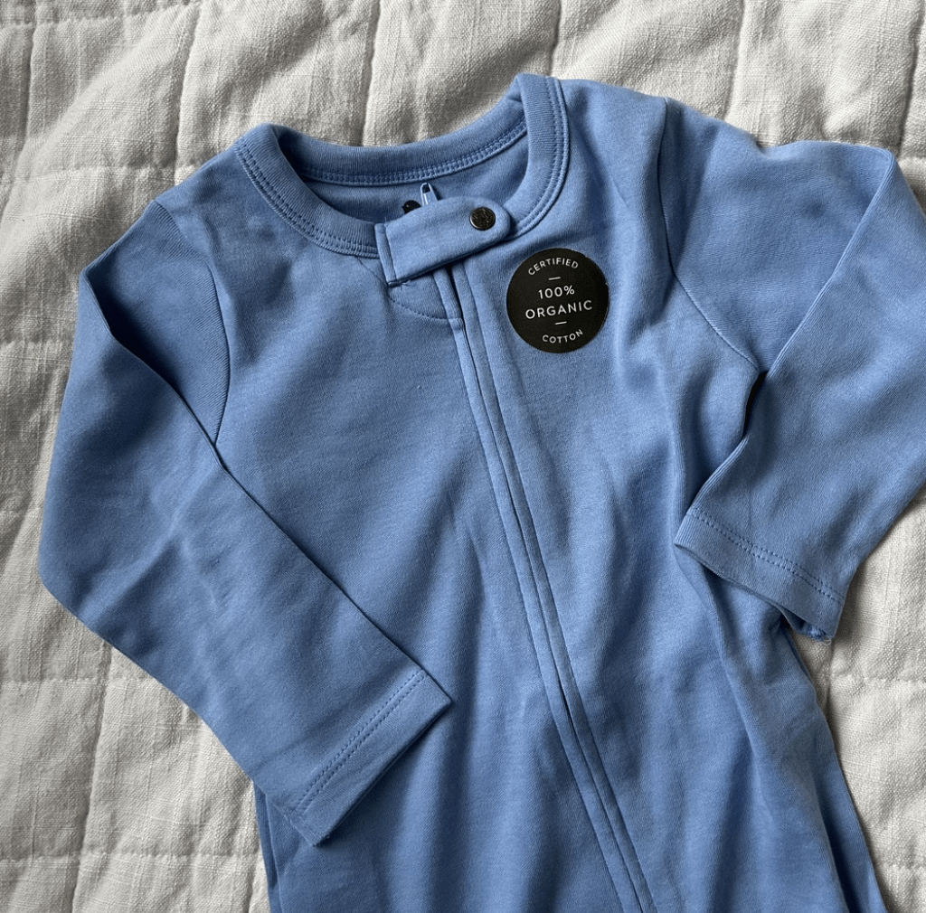 3pc Footie Set | Vintage Aqua, Periwinkle & Heather Grey