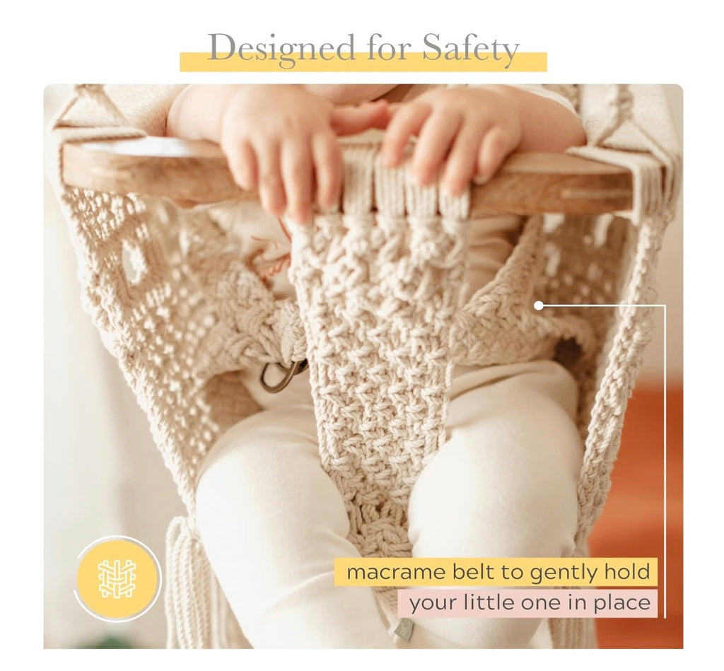 Macrame Baby Swing